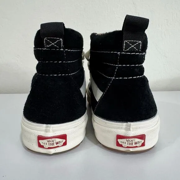 VANS SK8-HI MTE-1 SHOES Sneakers Suede Black Leopard Size 7.5 Womens / 6 Mens
