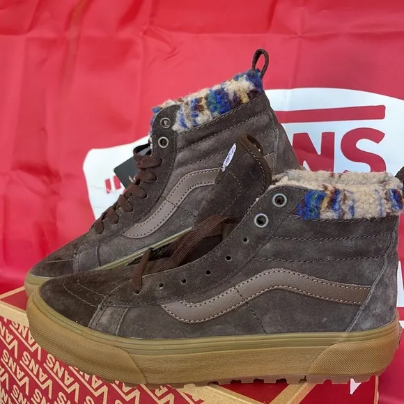 Vans Sk8-Hi Mte-1Brown/GumVNOA5HZYB7GWMNS sneakers - boots