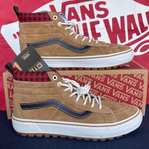 Vans Sk8-Hi Mte-1Plaid Brown/BlackVNOA5HZYY49 WMNS boots