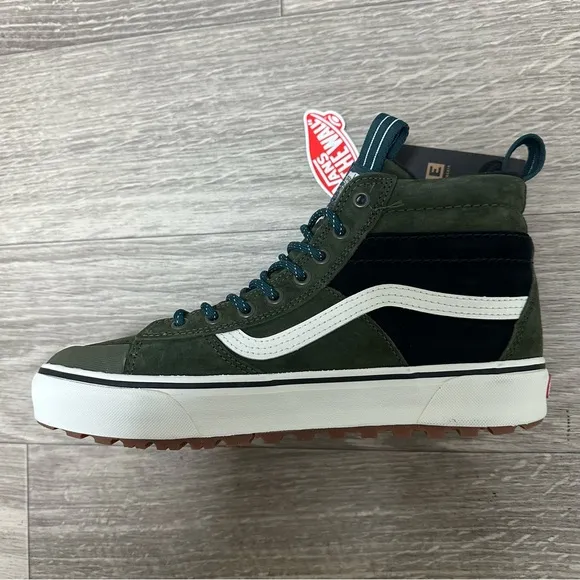 Vans Sk8 Hi Mte 2 Womens Sneakers Boots 11 Olive Army Green Primaloft Hydroguard