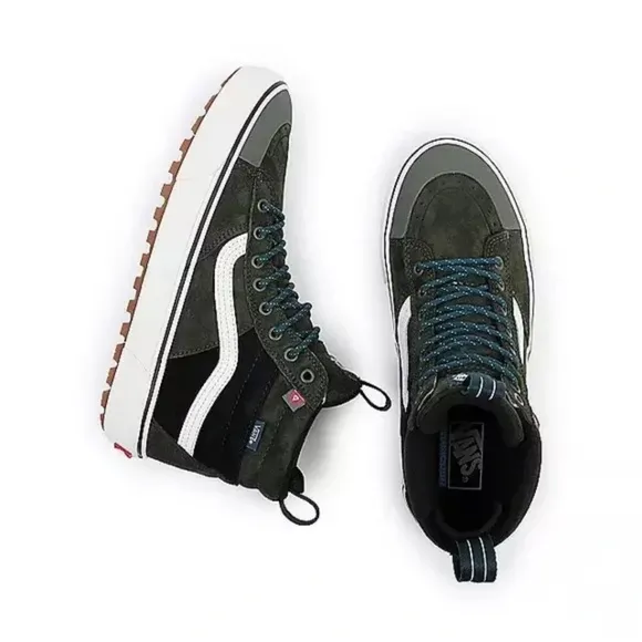 Vans Sk8 Hi Mte 2 Womens Sneakers Boots 11 Olive Army Green Primaloft Hydroguard