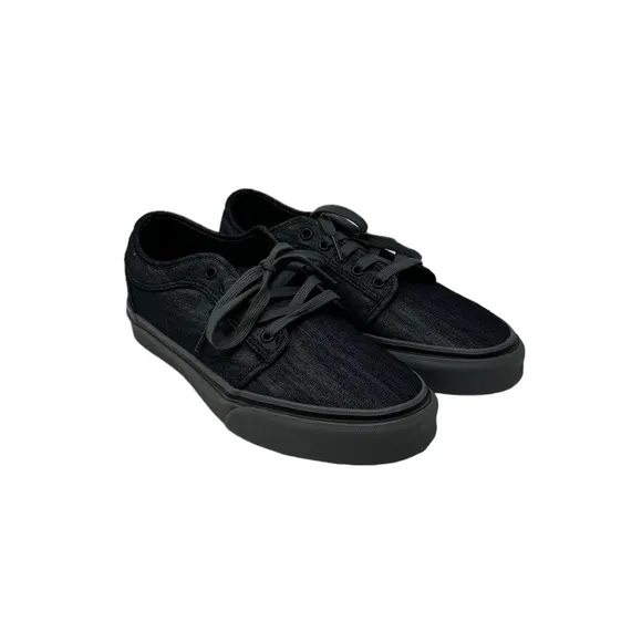 VANS Skate Chukka Low Black Gray Women’s Low Top Canvas Sneakers VN0A4BX45BR