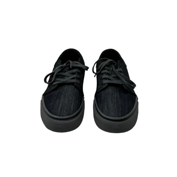 VANS Skate Chukka Low Black Gray Women’s Low Top Canvas Sneakers VN0A4BX45BR