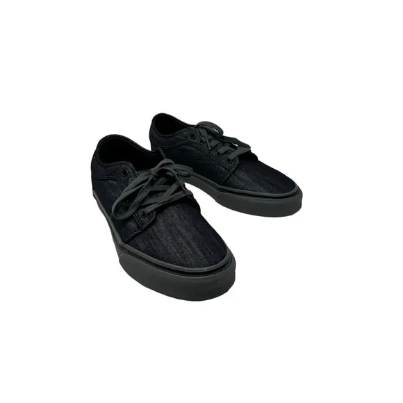 VANS Skate Chukka Low Black Gray Women’s Low Top Canvas Sneakers VN0A4BX45BR