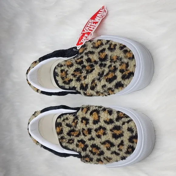 Vans Slip-On 59 Sherpa Leopard / Black Sneakers