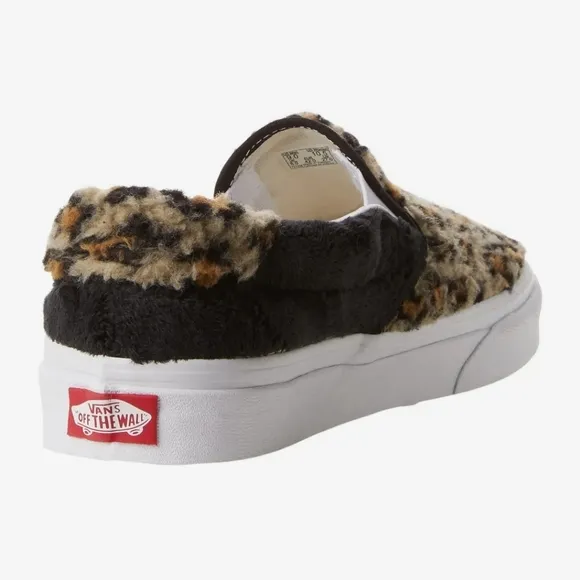 Vans Slip-On 59 Sherpa Leopard / Black Sneakers