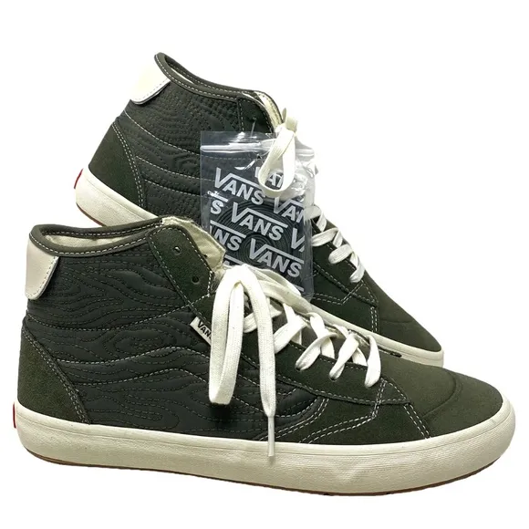 VANS The Lizzie Shoe Grape Leaf Sneakers Canvas Suede High Men Skate VN0A4BX150K