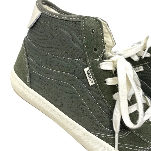 VANS The Lizzie Shoe Grape Leaf Sneakers Canvas Suede High Men Skate VN0A4BX150K