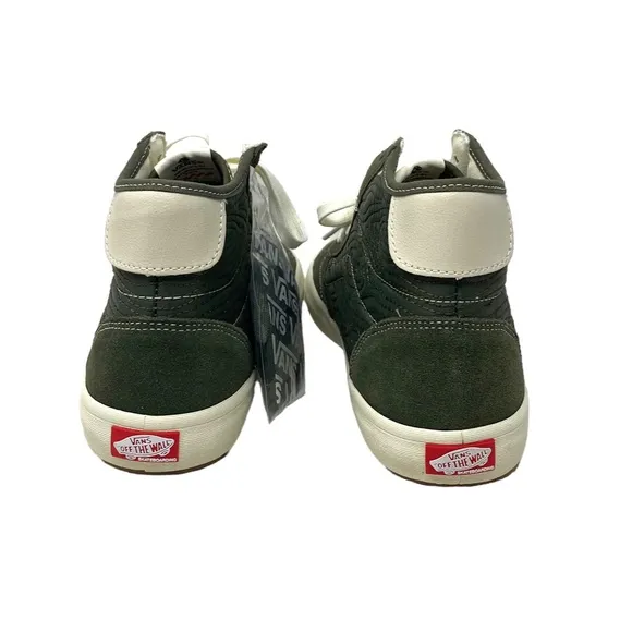 VANS The Lizzie Shoe Grape Leaf Sneakers Canvas Suede High Men Skate VN0A4BX150K
