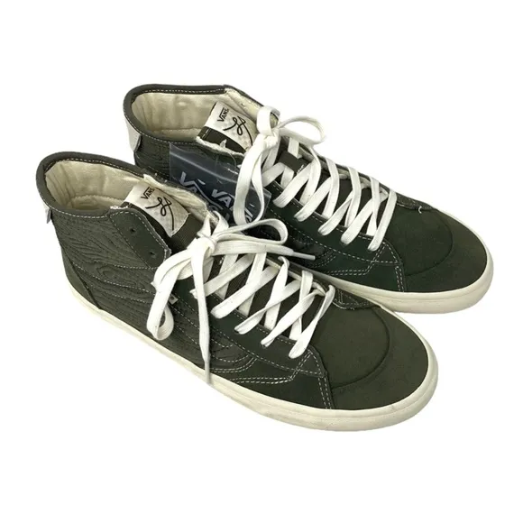 VANS The Lizzie Shoe Grape Leaf Sneakers Canvas Suede High Men Skate VN0A4BX150K