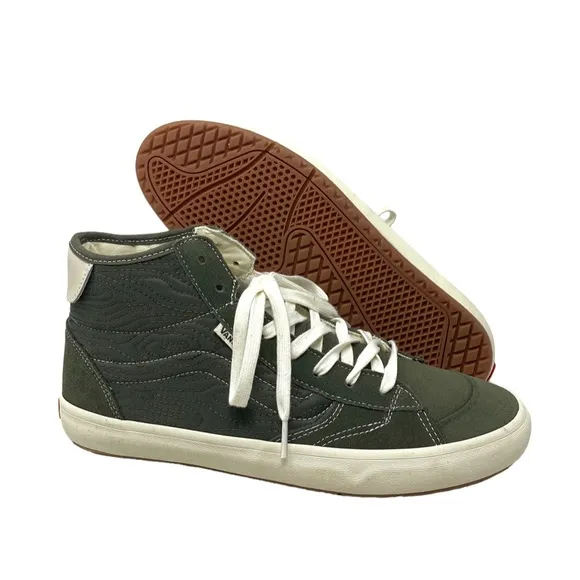 VANS The Lizzie Shoe Grape Leaf Sneakers Canvas Suede High Men Skate VN0A4BX150K