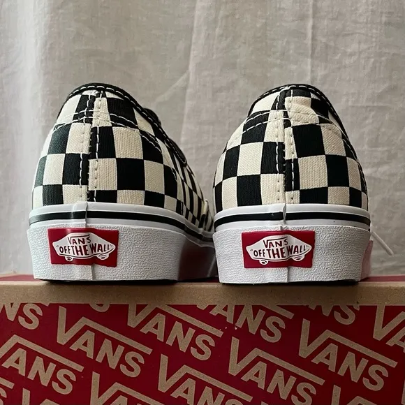 Vans - Unisex Authentic Golden Coast Checkerboard Sneakers (W 6.0 / M 4.5) NWB