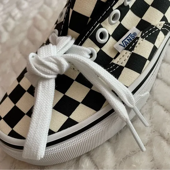 Vans - Unisex Authentic Golden Coast Checkerboard Sneakers (W 6.0 / M 4.5) NWB