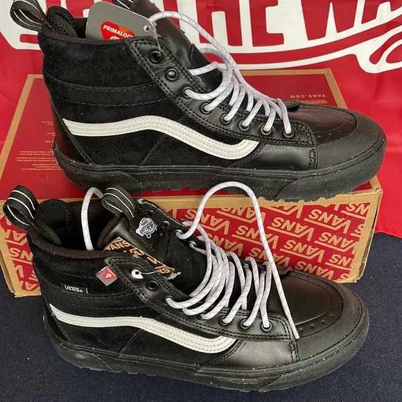 Vans WMNS Sk8-HI Mte-2Glitter Black GlitterVNOA5HZZUNM Boots - sneakers