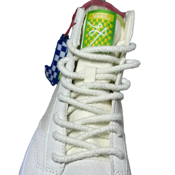 VANS X SESAME STREET Suede Canvas Sk8-Hi High Top Sneakers New