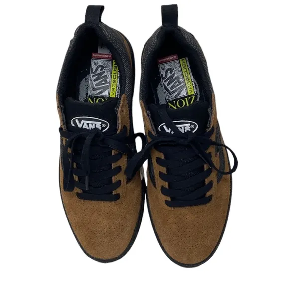VANS Zahba Shoe For Women Skate Suede Brown Casual Sneakers Low Top VN0007QQBF0