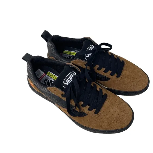 VANS Zahba Shoe For Women Skate Suede Brown Casual Sneakers Low Top VN0007QQBF0