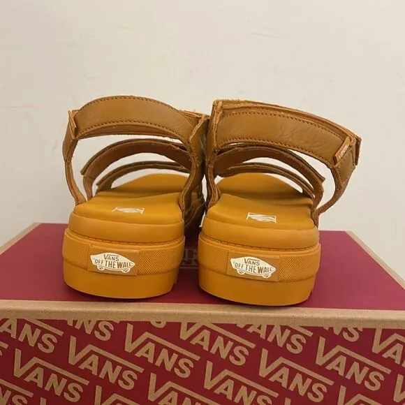Vans Tan Colfax Sandals Inca Gold USA Women Size 7/UK 4.5/EU 37