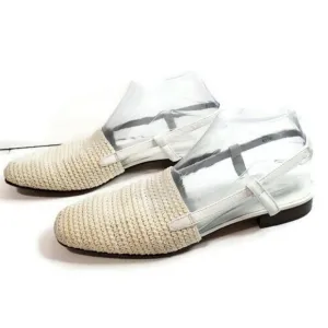 Vero Cuoio Vaneli White Sling Back Sandals