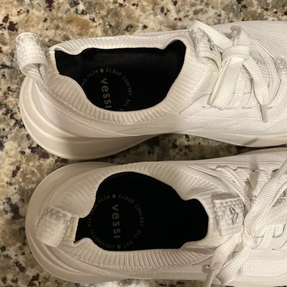 Vessi Women's Stormburst Low Top sneakers in white
