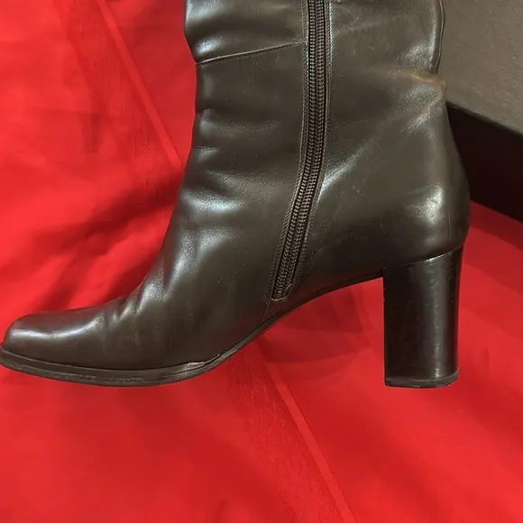 Via Spiga Made in Italy Dark Brown Calf Boots Size 8