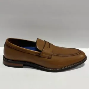 Vince Camuto Men’s Layton Penny Loafers Brown, Size 11 M