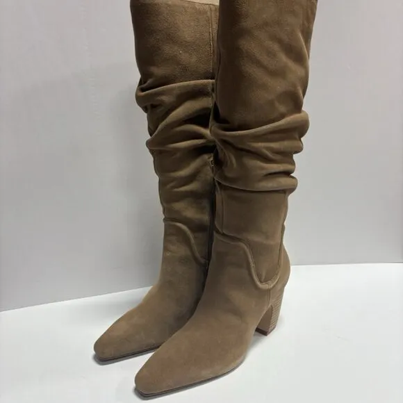 Vince Camuto Women’s Chelsey Slough Knee High Boots, Size 8.5M, Wide Calf