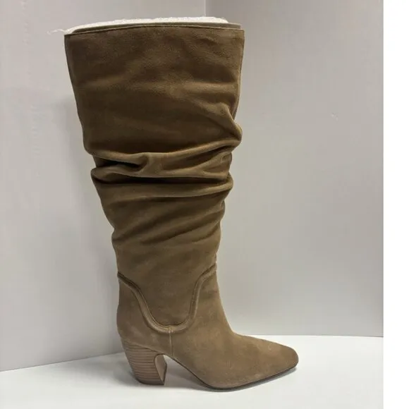 Vince Camuto Women’s Chelsey Slough Knee High Boots, Size 8.5M, Wide Calf