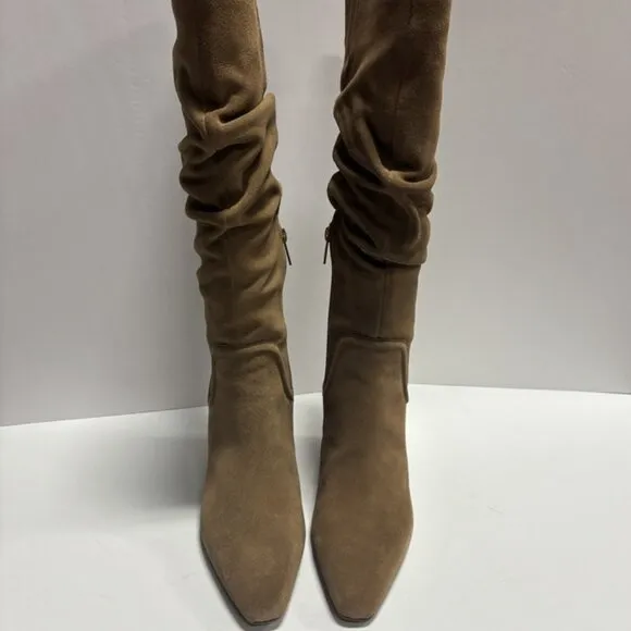Vince Camuto Women’s Chelsey Slough Knee High Boots, Size 8.5M, Wide Calf