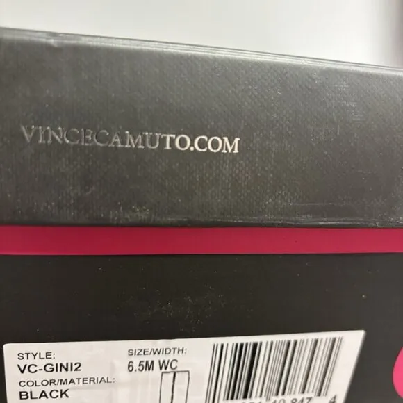 Vince Camuto Women’s Gini Black Knee High Boots, Size 6.5M, Wide Calf