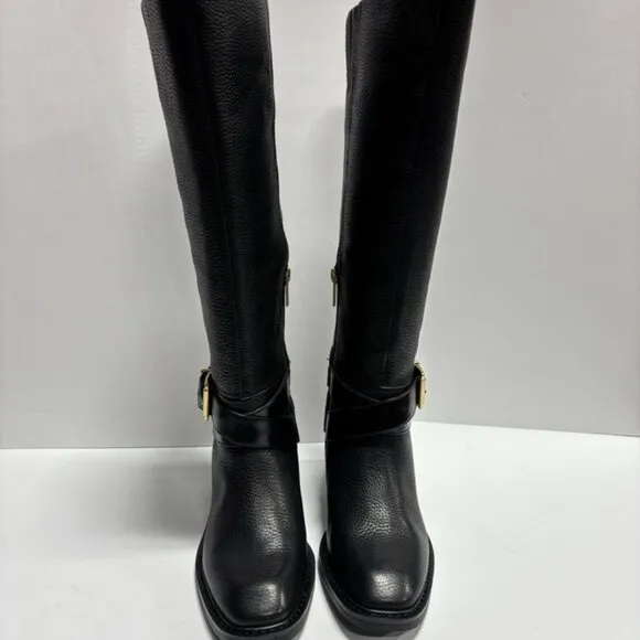 Vince Camuto Women’s Gini Black Knee High Boots, Size 6.5M, Wide Calf
