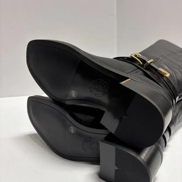 Vince Camuto Women’s Gini Black Knee High Boots, Size 6.5M, Wide Calf