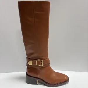 Vince Camuto Women’s Gini Brown Knee High Boots, Size 7.5M, Narrow Calf