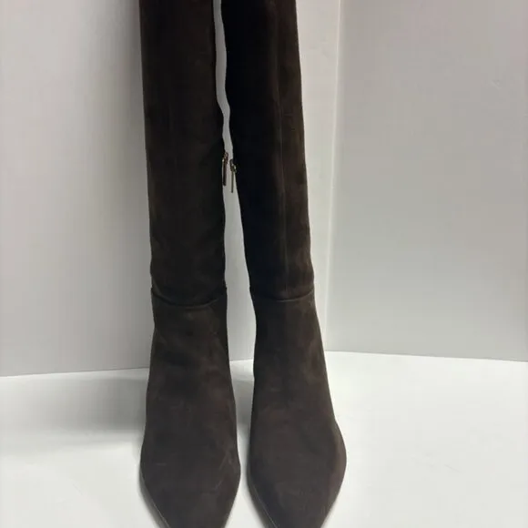 Vince Camuto Women’s Iana, Brown Over The Knee Boots, Size 11M, Narrow Calf