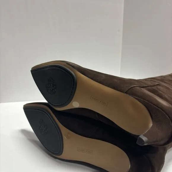 Vince Camuto Women’s Iana, Brown Over The Knee Boots, Size 11M, Narrow Calf