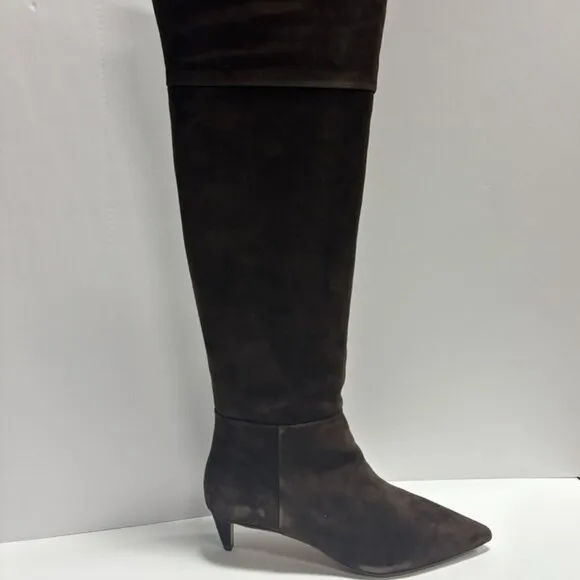 Vince Camuto Women’s Iana, Brown Over The Knee Boots, Size 11M, Narrow Calf