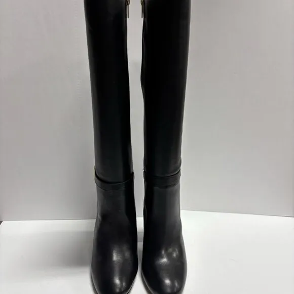 Vince Camuto Women’s Joanel Knee High Boots Black, Size 9W, Extra Wide Calf