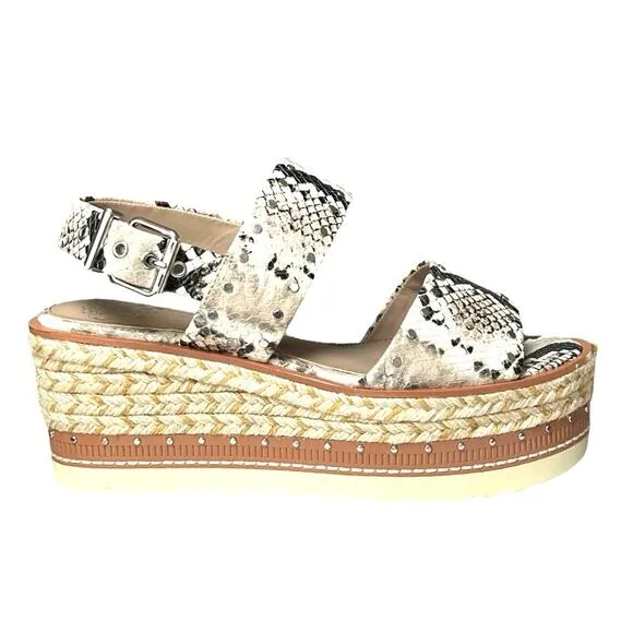 Vince Camuto Women’s Marsa Platform Espadrille Wedge Sandals Size 7.5
