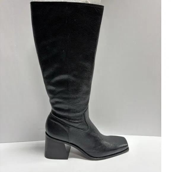Vince Camuto Women’s Sangeti, Black Knee High Boots, Size 11M, Wide Calf