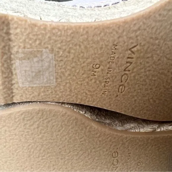 Vince Gaelan Suede Crisscross Wedge Espadrilles Sandals In Violetta size 9
