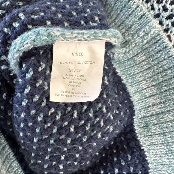 Vince Ombre Chunky Knit Sweater