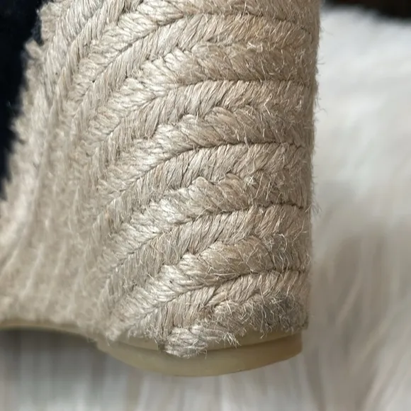 VINCE Sonora Peep Toe Suede Espadrilles