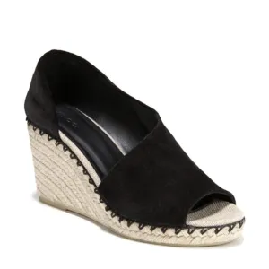 VINCE Sonora Peep Toe Suede Espadrilles