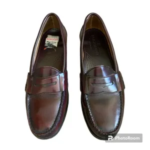 Vintage Bostonian Wine Penny Loafers - Size 9N - Made in USA - EUC