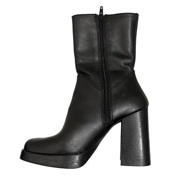 Vintage Candies chunky platform boots