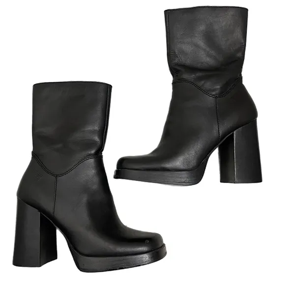 Vintage Candies chunky platform boots
