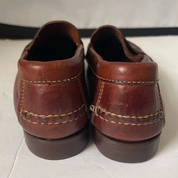 Vintage Leather Cole Haan Penny Loafer 5.5M Brown