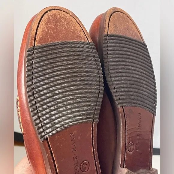 Vintage Leather Cole Haan Penny Loafer 5.5M Brown