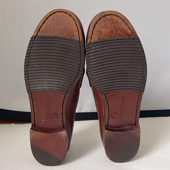 Vintage Leather Cole Haan Penny Loafer 5.5M Brown