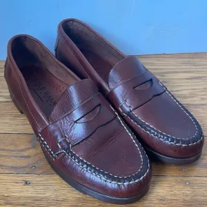 Vintage Leather Cole Haan Penny Loafer 5.5M Brown